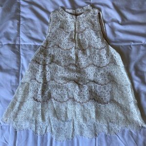White Lace Top
